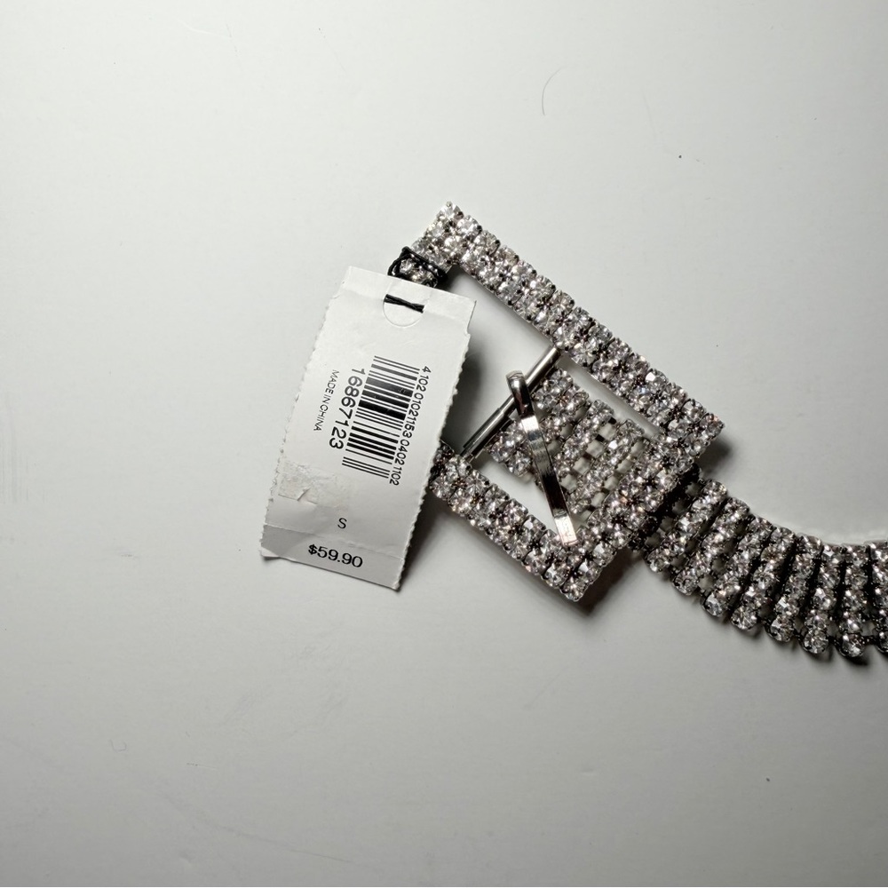 Express Rhinestone Belt Size Small - Picture 5 of 5